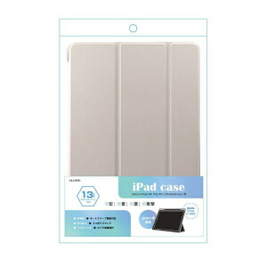 ALLONEbA[ 13C`iPad ProiM4jA13C`iPad AiriM2/M3jp 蒠P[X O[ ALG-IPAPCS130TWH