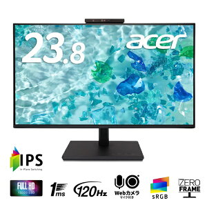 ACERbGCT[ PCj^[ EFuJ Vero B7V[Y ubN B247YD6bmiprczx [23.8^ /tHD(1920×1080) /Ch /120Hz]