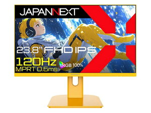 JAPANNEXTbWplNXg Q[~Oj^[ (120Hz) CG[ JN-IPS238G120F-YE [23.8^ /tHD(1920×1080) /Ch /120Hz]
