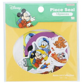 サンスター文具｜sun-star ピースシール DC レトロアートコレクション 1990 ミッキー S8588783