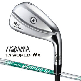 本間ゴルフ｜HONMA GOLF アイアン 5本セット #6〜9、PW ツアーワールド T//WORLD Hx [neo GH950 PRO.S.N /R /メンズ /右利き用]