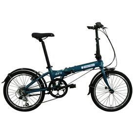 DAHON｜ダホン 折りたたみ自転車 Hit ヒット ティールブルー 22HITBLFP [外装6段 /20インチ]2025年モデル【キャンセル・返品不可】 【代金引換配送不可】