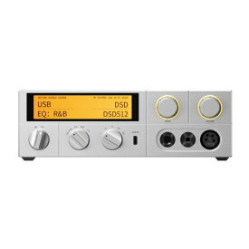 FIIO｜フィーオ DAC内蔵ヘッドホンアンプ Silver FIO-K17-S [ハイレゾ対応 /DAC機能対応]