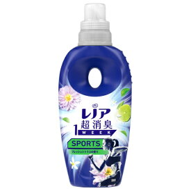 P&G｜ピーアンドジー レノア超消臭1weekSPORTSフレッシュシトラスの香り本体490ml