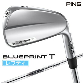 ピン｜PING レフティ アイアンセット BLUEPRINT T 6本セット #5~#9、PW [AWT 3.0 LITE /S /メンズ /左利き用]