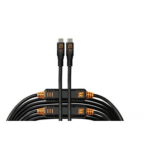 �e�U�[�c�[���Y�bTether Tools CUC31G2-BLK �e�U�[�v�� �I�v�e�B�} 10G USB-C �P�[�u���i9.4m�j �f�[�^�]����p�P�[�u�� �u���b�N CUC31G2-BLK