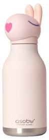 Asobu｜アソブ BESTIE べスティ キャラクター ボトル 460ml ピンク バニー(ウサギ) SBV44BU