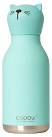 Asobu｜アソブ BESTIE べスティ キャラクター ボトル 460ml ブルー キャット(ネコ) SBV44CA