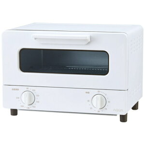 AQUA|アクア 遠赤外線ヒーター搭載 2枚焼きトースター ホワイト AQT-CS12T(W)