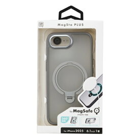 サンクレスト｜SUNCREST iPhone 16e　マグスタプラスケース グレー i38EiJS02