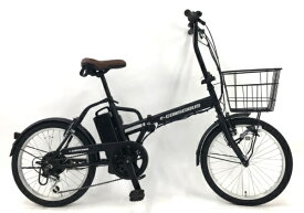 サイモト自転車｜SAIMOTO 折りたたみ電動アシスト自転車 イーコンシャス ミニ206 マットブラック [20インチ /6段変速]【キャンセル・返品不可】 【代金引換配送不可】