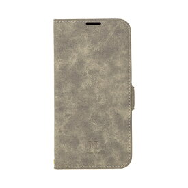 ナチュラルデザイン｜NATURAL design iPhone 16e 手帳型ケース　Style Natural グレー iP24SP-VS01