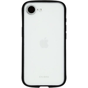 i`fUCbNATURAL design iPhone 16e wʌ^P[X@Chrome-CLEAR ubN iP24SP-CHC02