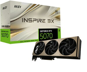 MSIbGGXAC OtBbN{[h GeForce RTX 5070 12G INSPIRE 3X OC [GeForce RTXV[Y /12GB] yzsz