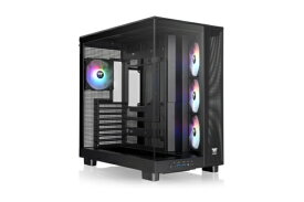 THERMALTAKE｜サーマルテイク PCケース [ATX /Micro ATX /Mini-ITX] View 380 XL TG ARGB Black ブラック CA-11E-00M1WN-00