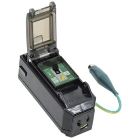 日動工業｜NICHIDO NICHIDO　　プラコンインポッキンブレーカ　漏電保護専用　抜け止めコンセント