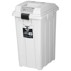 新輝合成｜SHINKIGOSEI TONBO　連結ハンドルペール45　ホワイトグレー