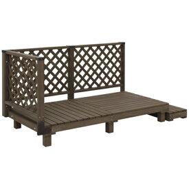 タカショー｜Takasho タカショー デッキ・タイル用品 システムデッキ ACQブラウン 0.5坪 【メーカー直送・代金引換不可・時間指定・返品不可】