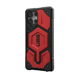 UAG｜URBAN ARMOR GEAR Galaxy S25Ultra用 マグネット対応MONARCH PRO クリムゾン UAG-GLXS25U-PMS-CR