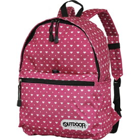 OUTDOOR PRODUCTS｜アウトドアプロダクツ カジュアルリュック デイパック キッズ 13L 軽量 300g A4 ピンク ODP-0001-PK
