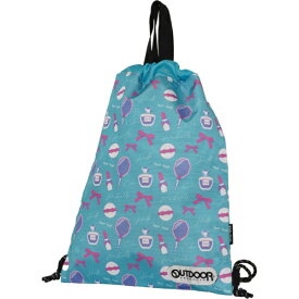 OUTDOOR PRODUCTS｜アウトドアプロダクツ カジュアルリュック ナップサック キッズ 軽量 150g 保育園 幼稚園 小学校 習い事 ライトブルー ODP-0013-LBL