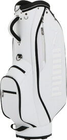 プーマ｜PUMA ユニセックス ゴルフ ベーシック プーマ キャディーバッグ PUMA White 091931 [9.5×47インチ /47インチ対応 /5分割 /3.1kg]