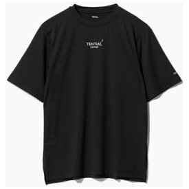 【エントリーで最大全額ポイント還元｜10/11まで】 TENTIAL｜テンシャル BAKUNE Mesh Short Sleeve 上（XL）_25SS ブラック [メンズ /2Lサイズ]