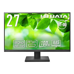 I-O DATAbACEI[Ef[^ USB-Cڑ PCj^[ (5Nۏ)Rۃfy󒍐Yiz ubN LCD-CQ270SA-AG [27^ /WQHD(2560×1440j /Ch /100Hz]