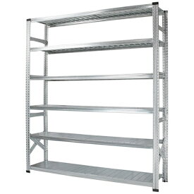 METALSISTEM｜メタルシステム スチールラック　幅1727高2368奥行450棚6段 MS17236D45
