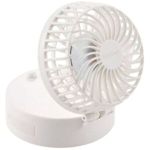 ELECOM�b�G���R�� �~�j�t�@�� �~���[�t�� �z���C�g FAN-U251WH