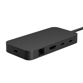 Microsoft｜マイクロソフト ［USB-C オス→メス HDMI / LAN / USB-A / USB-Cx3］USB PD対応 100W ドッキングステーション Surface USB4 Dock EP2-19845 [USB Power Delivery対応]
