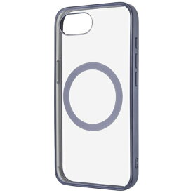 レイアウト｜rayout iPhone17e/16e Like standard MagSafe対応 マグネットアクセサリー対応 衝撃吸収 バンパー マット メタリック ハイブリッドケース ライトブルー RT-P50MG3/LAM