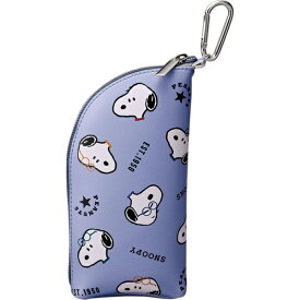 パール｜Pearl スヌーピー カラビナ付メガネケース 093016 メガネスヌーピー