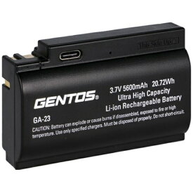 ジェントス｜GENTOS GENTOS　Gシリーズヘッドライト専用充電池GA23