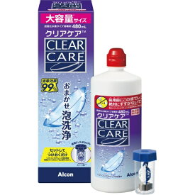 Alcon｜日本アルコン 【ソフト用/過酸化水素タイプ】クリアケア 480mL