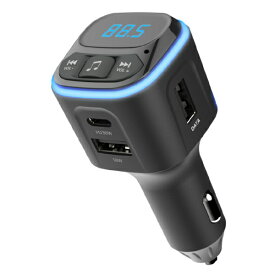 樫村｜KASHIMURA FMトランスミッター フルバンド USB2ポート KD-271