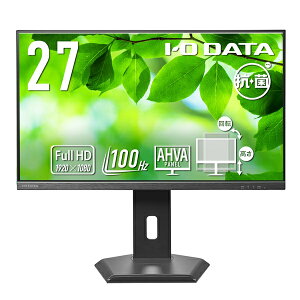 I-O DATAbACEI[Ef[^ PCj^[ t[X^CX^h(5Nۏ)Rۃfy󒍐Yiz ubN LCD-D272SA-F-AG [27^ /tHD(1920×1080) /Ch /100Hz]