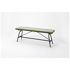 大島屋｜ooshima-ya 大島屋　畳アイアンベンチ　樹脂製座面　W120×D30×H45cm 【メーカー直送・代金引換不可・時間指定・返品不可】