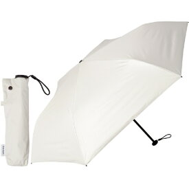 KIZAWA｜キザワ 折りたたみ傘 超軽量カーボン日傘 6本骨 クラシック オフホワイト MEX50BC-063PI-offwhite [晴雨兼用傘 /50cm]