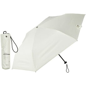 【レビューCP対象商品｜8/1~8/31】 KIZAWA｜キザワ 折りたたみ傘 ユニセックスカーボン超軽量日傘 6本骨 aero オフホワイト K010-MEX55I-off [晴雨兼用傘 /55cm]