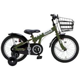 ジープ｜Jeep 16型 子供用自転車 Jeepキッズサイクル(シングルシフト) OLIVE JE-16G2025年モデル【キャンセル・返品不可】 【代金引換配送不可】
