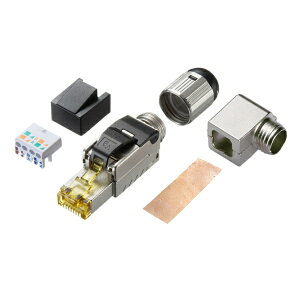 �T�����T�v���C�bSANWA SUPPLY ����pRJ-45�R�l�N�^�iL���^�E�J�e�S��6A�E�����ߍH��s�v�j ADT-6ARJFSL