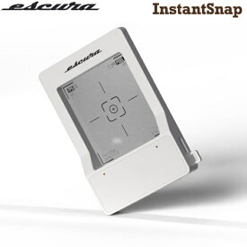【エントリーで最大全額ポイント還元｜7/18迄】 Escura｜エスクーラ InstantSnap(インスタントスナップ) トイデジタルカメラ SN-25-WH