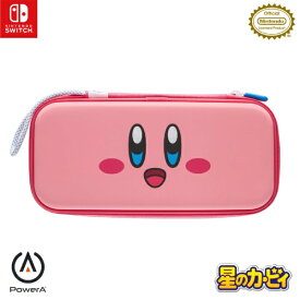 PowerA｜パワーエー トラベルプロ・スリムケース for Nintendo Switch 星のカービィ にっこり NSCS0082JP-01
