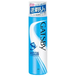 マンダム|mandom GATSBY(ギャツビー) シェービングフォーム190g 〔シェービングジェル・フォーム〕