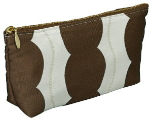 PILOT|パイロット 桐生織 ソフト筆入れ ペンケースL Wanofu(和の布) ラウンドブラウン PCW-2-BN