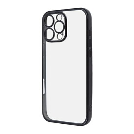 レイアウト｜rayout iPhone 16 Pro Max Like standard 精密設計 カメラ保護 衝撃吸収 バンパー メタリック TPUソフトケース / ブラック RT-P49PFC2/BM