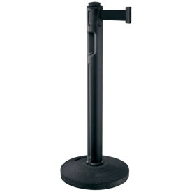 山崎産業｜THE YAMAZAKI CORPORATION コンドル ガイドポール 80-5000R（再生ゴムタイプ）支柱黒 ベルト黒 【メーカー直送・代金引換不可・時間指定・返品不可】