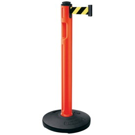 山崎産業｜THE YAMAZAKI CORPORATION コンドル ガイドポール 80-5000（注水タイプ）支柱橙 ベルトトラ柄 【メーカー直送・代金引換不可・時間指定・返品不可】