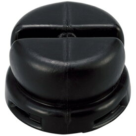 山崎産業｜THE YAMAZAKI CORPORATION コンドル ガイドポールサイン取付用キャップ 80-860TC 黒 【メーカー直送・代金引換不可・時間指定・返品不可】